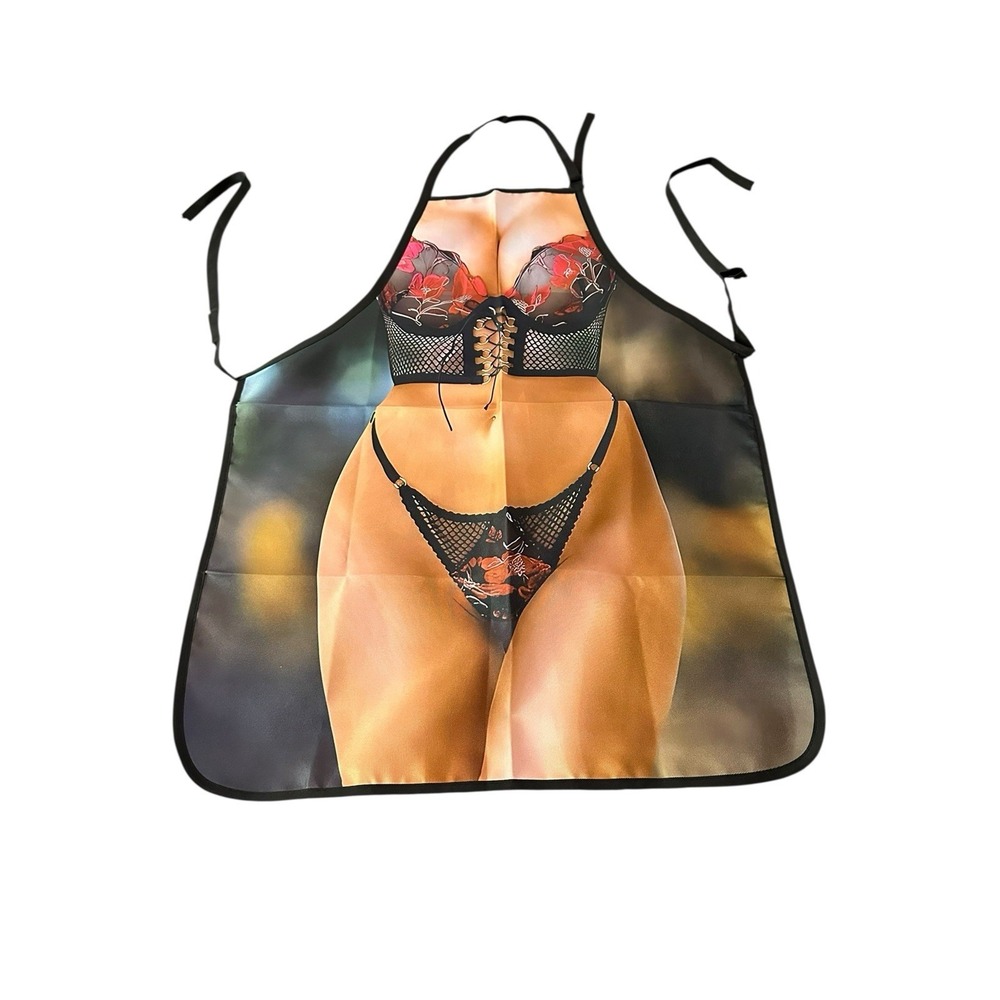 NEW novelty adult ONE SIZE apron full coverage funny SEXY WOMEN
